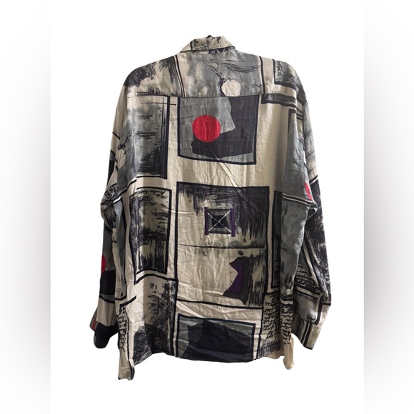 Vintage B&W Natural Issue Button Up Long Sleeve - Picture 3 of 5